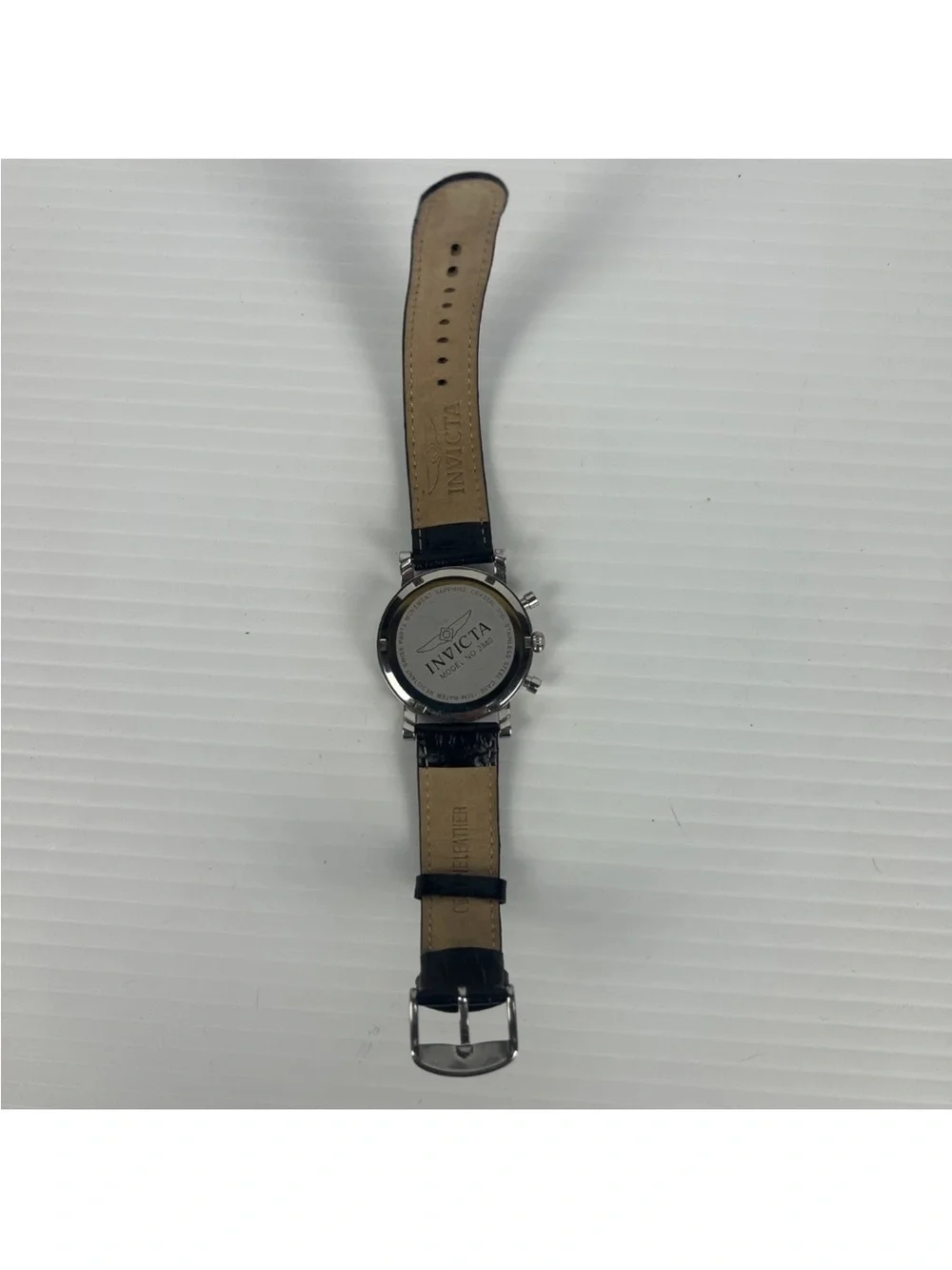 Mens 2880 INVICTA Coin Edge Day Date Quartz Watch.